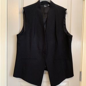 Eileen Fisher Tailored Wool Vest